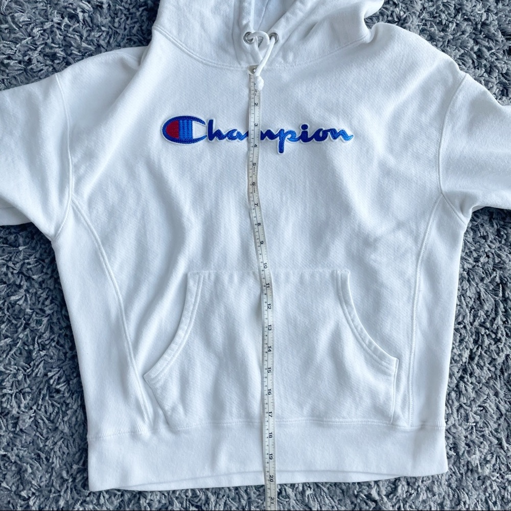 🛍White Champion Hoodie - Picture 8 of 9